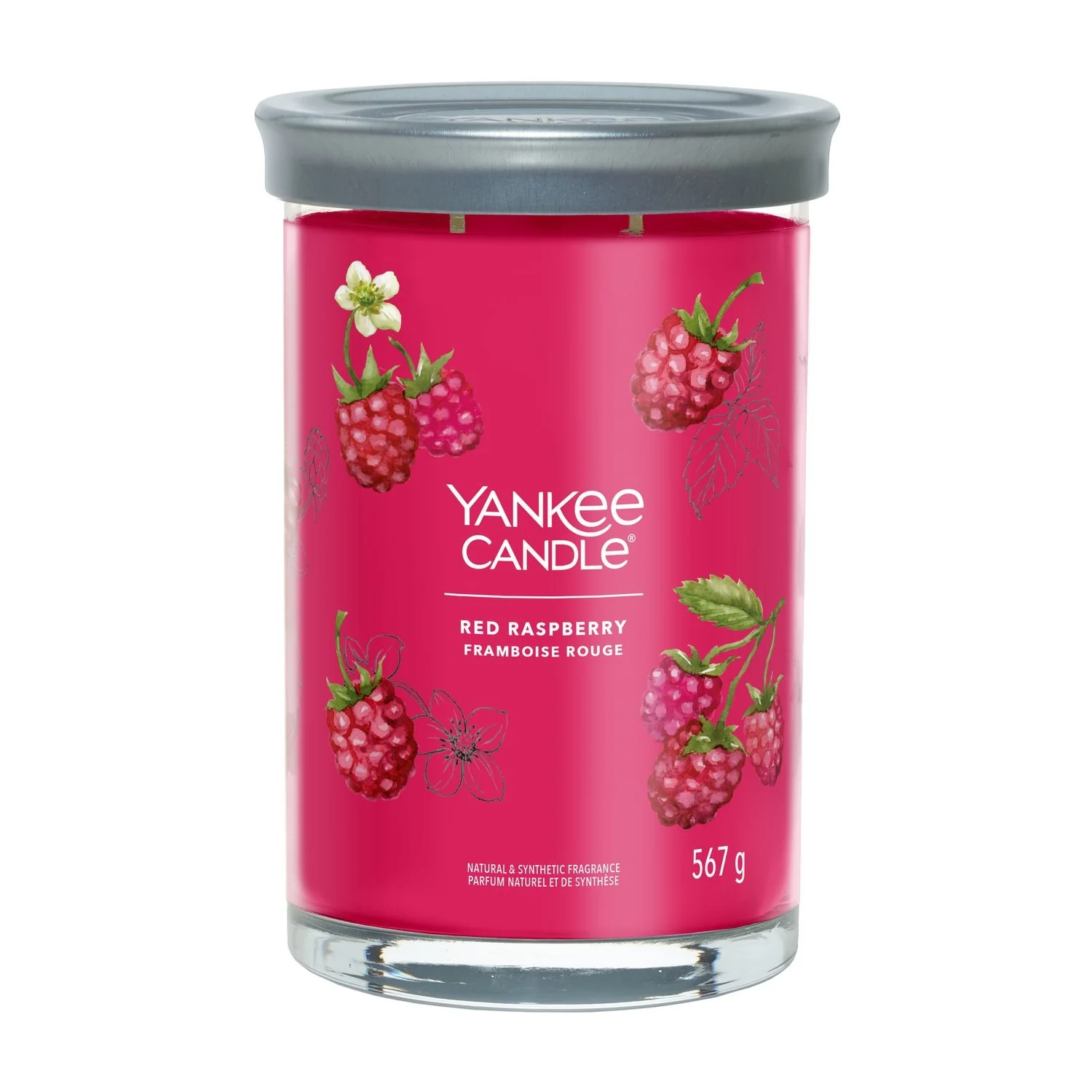 Signature Tumbler Candles Red Raspberry - Candela Profumata