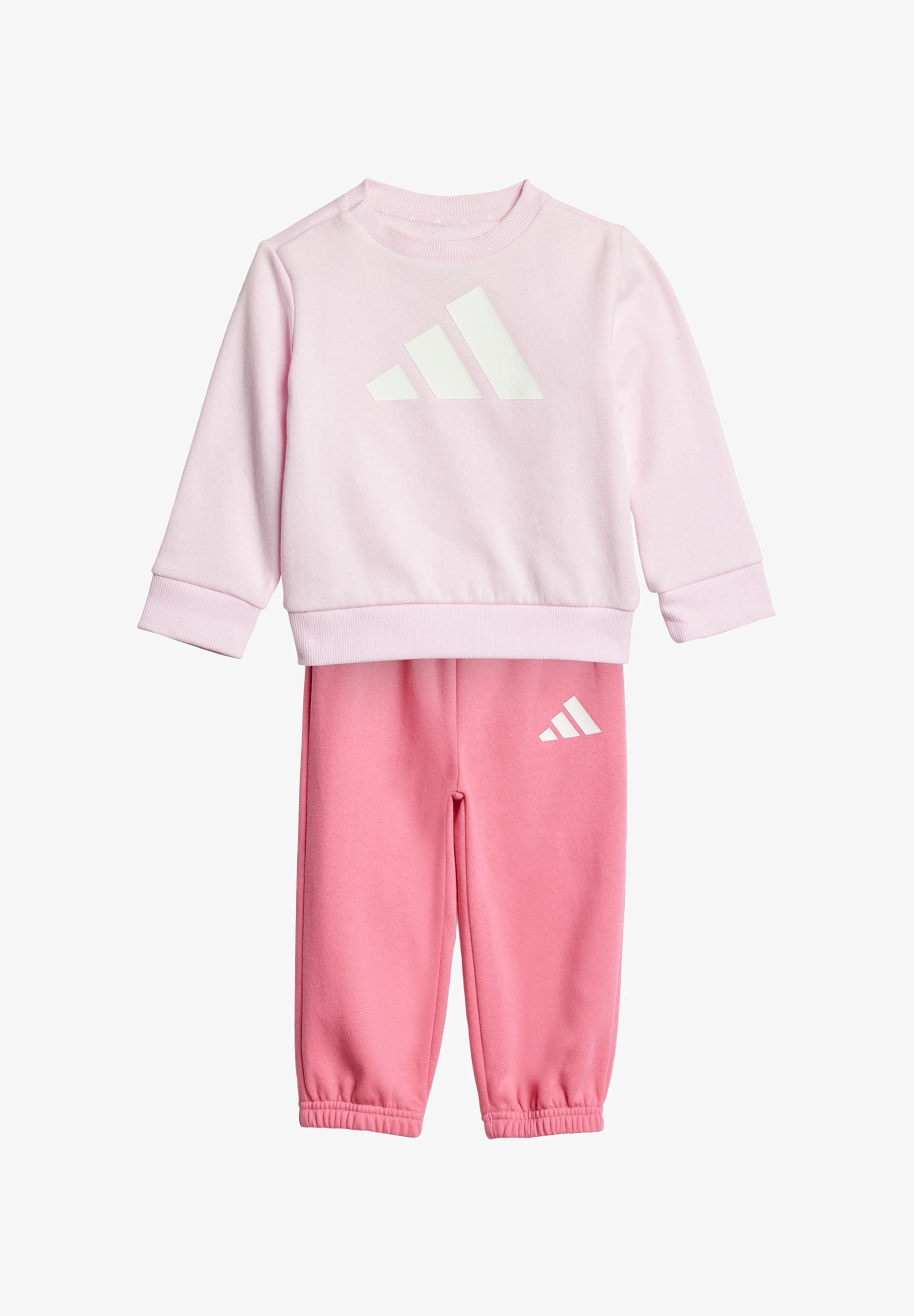 adidas Performance ESSENTIALS SET - Trainingspak - transparant roze wit