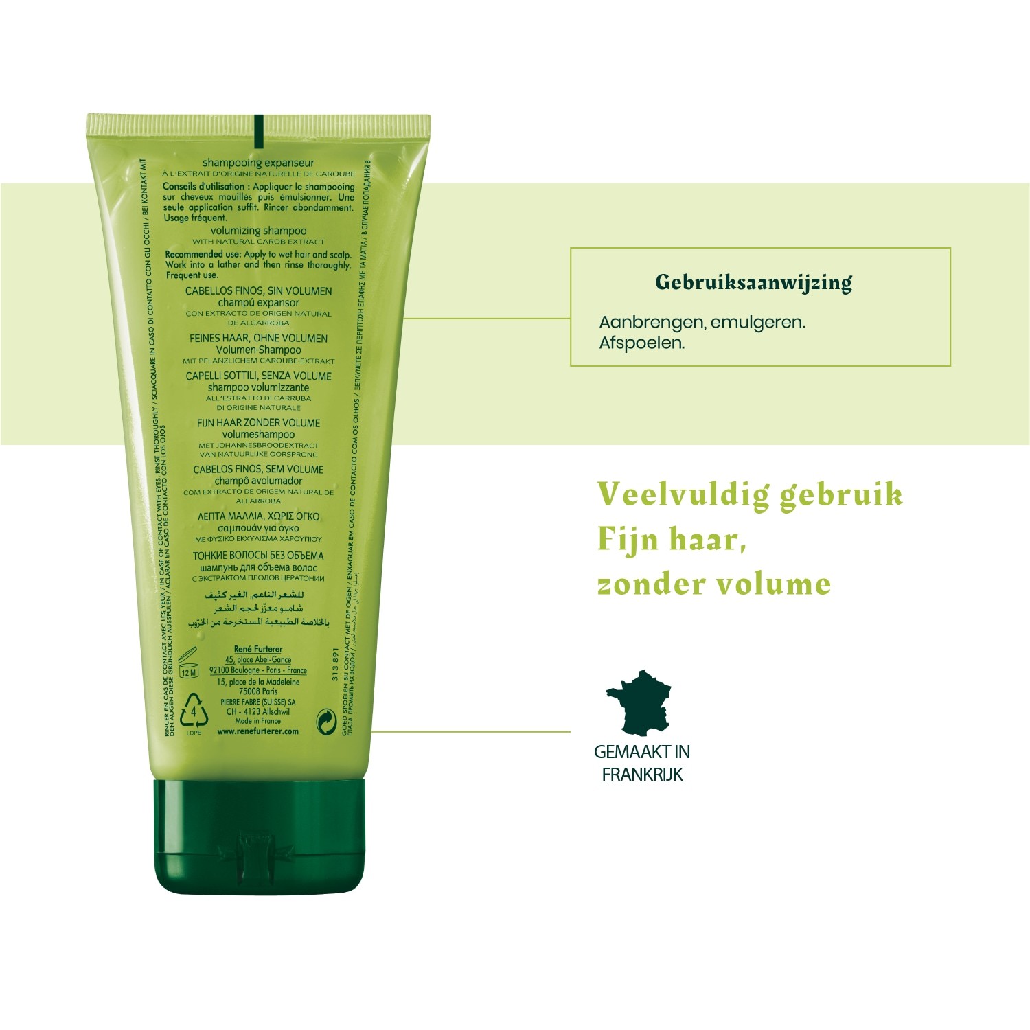 René Furterer Volumea Šampon za volumen - 200 ml