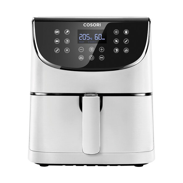 Premium heteluchtfriteuse, 5,5 liter, wit