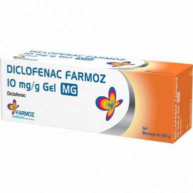 Farmoz Diklofenakas 100 g 100 g