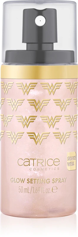 Catrice Wonder Woman mirdzumu fiksējošais sprejs