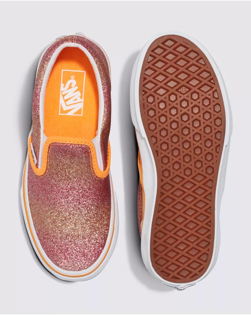 Kids Classic Slip-On Glitter Shoe