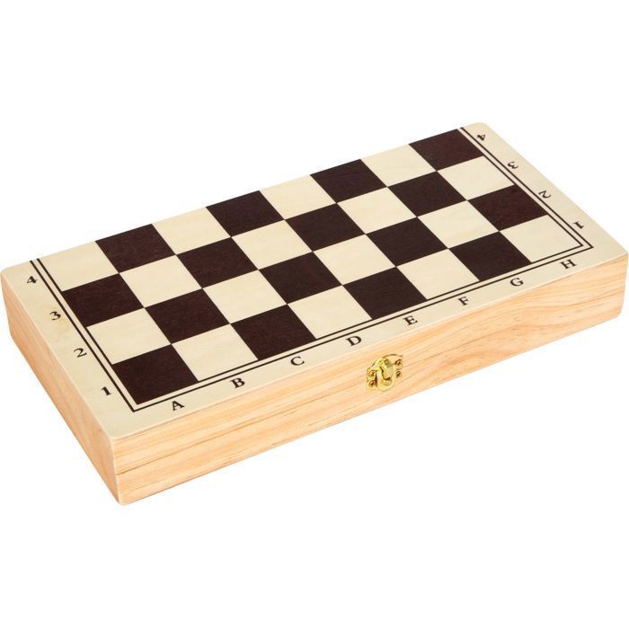 Juegos de mesa - LEGLER - Juegos clásicos 3 en 1 - Caja de madera - 4 juegos incluidos - Para niños y adultos
