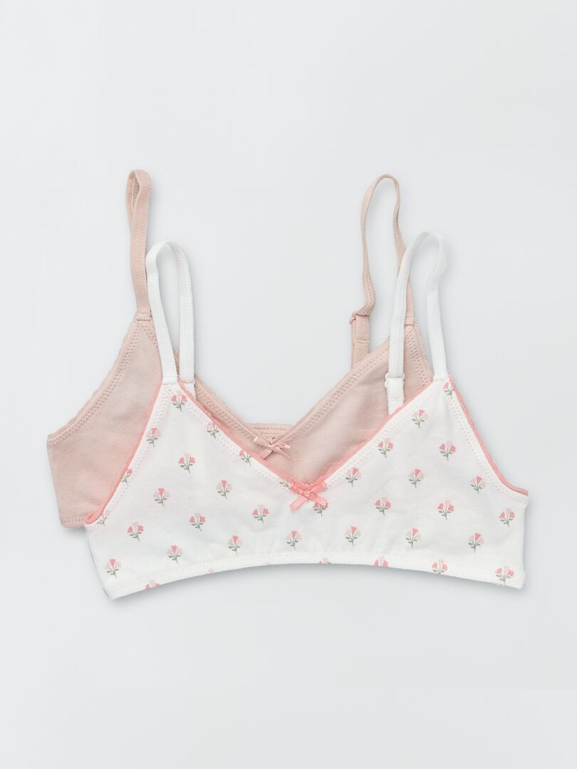 Set van 2 sportbeha's - WIT