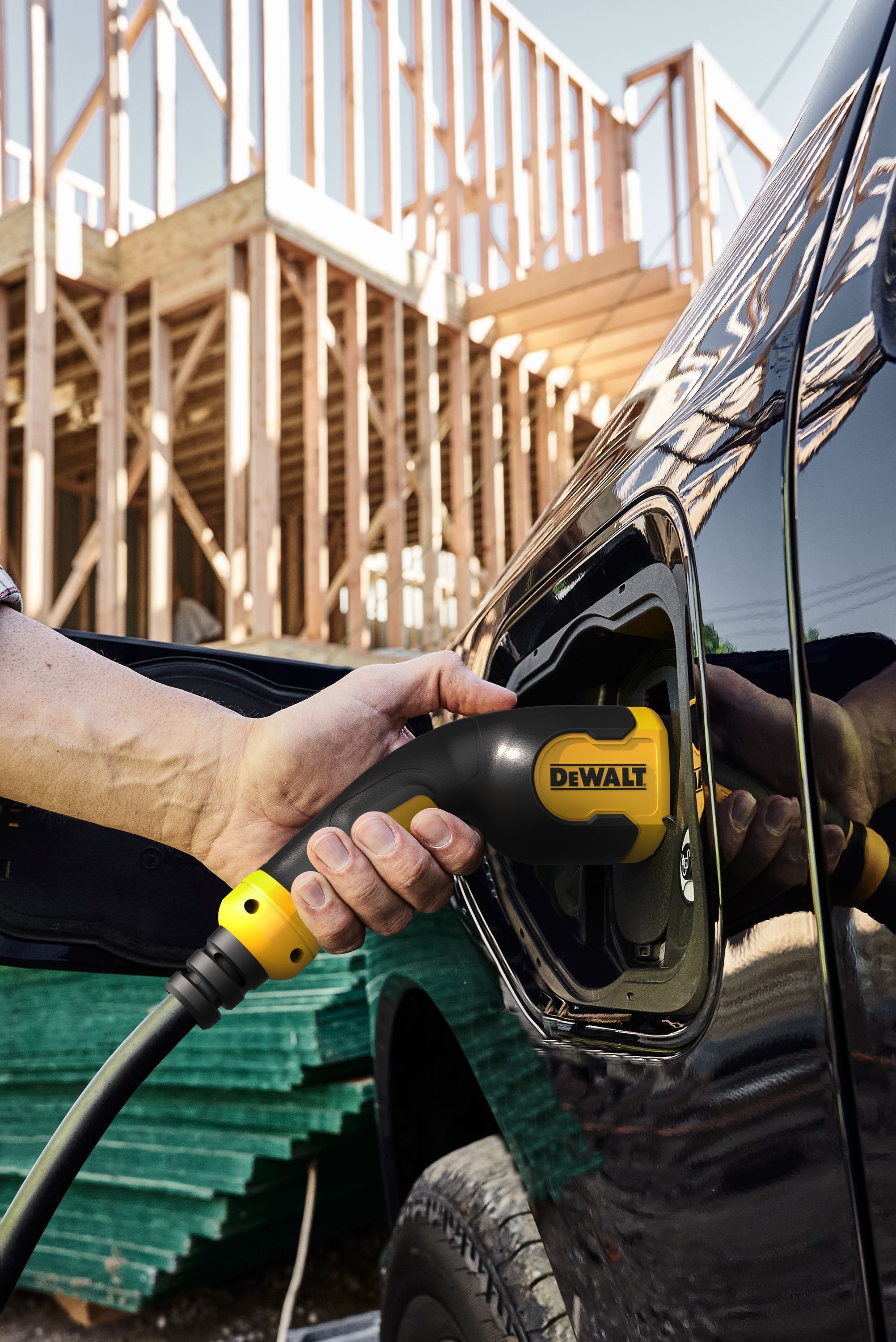 Laadkabel voor elektrische voertuigen - DEWALT - 22 kW - Type 2 - 5 m - TPU-kabel - 32 A - 380 V AC
