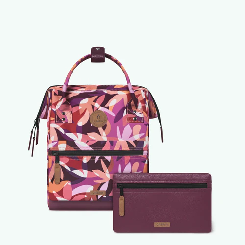 Cabaia Adventurer Kleiner Rucksack Montreuil Burgunderrot