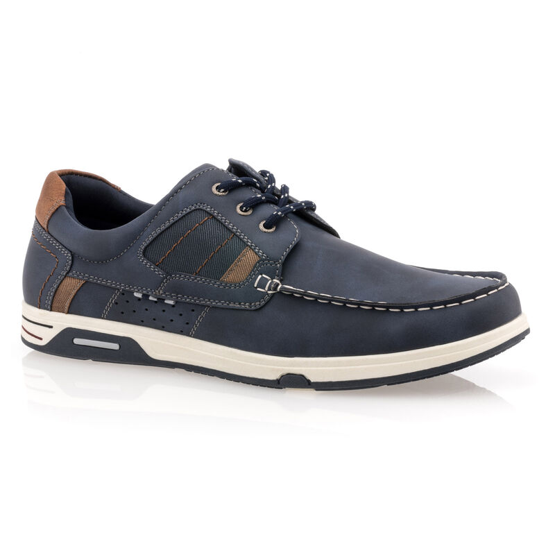 Blaue Herren-Loafer/Bootsschuhe