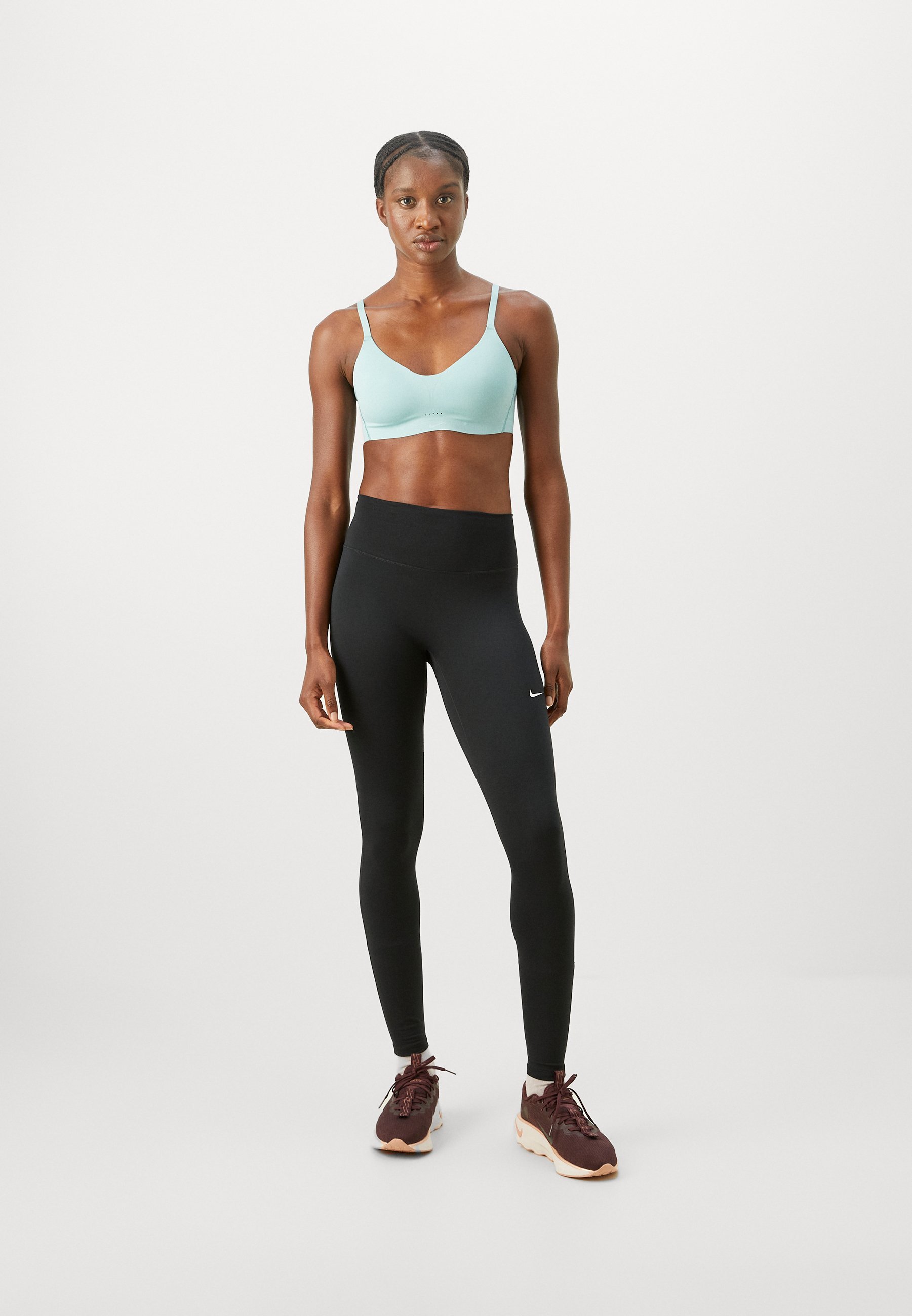 Nike Performance ALATE MINIMALIST BRA - Sportovní podprsenka s lehkou oporou - black/white