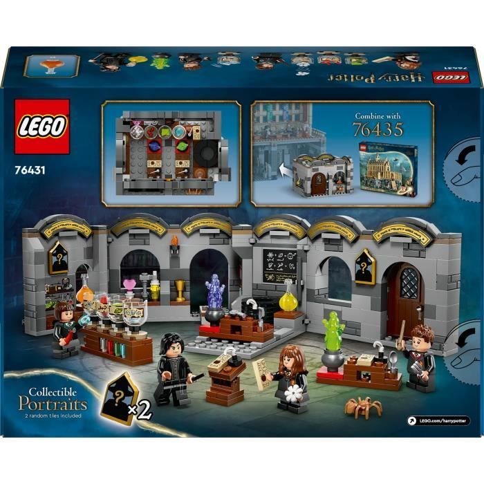 LEGO® Harry Potter  76431 Le château de Poudlard : le cours de potions - Jeu pour enfants