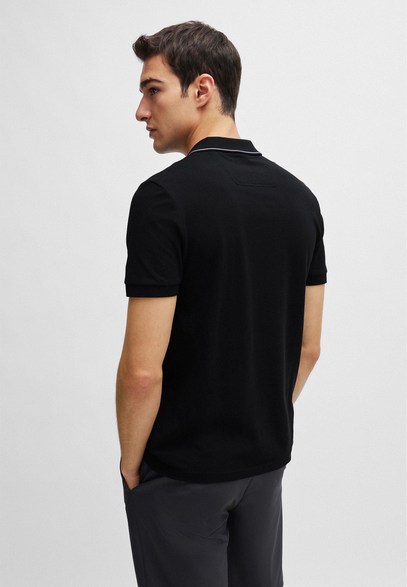 BOSS PAULE - Poloshirt - zwart