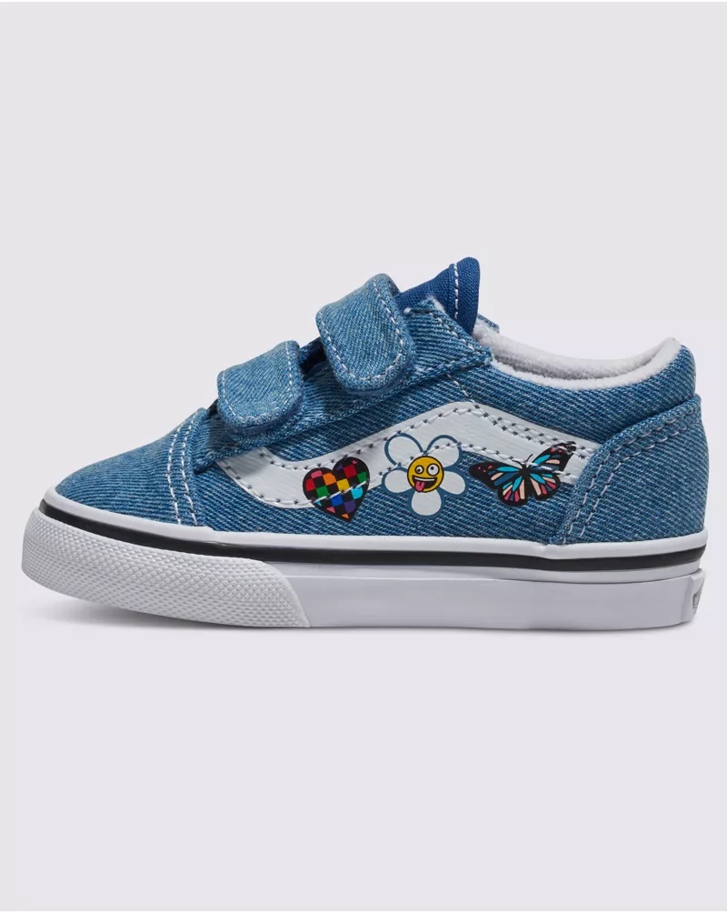 Toddler Old Skool V Denim Shoe