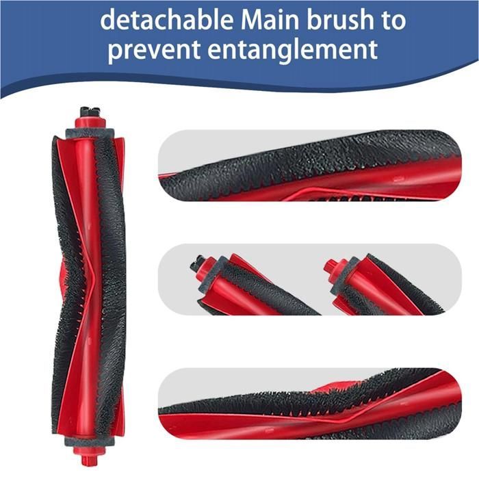 Kit D'Accessoires de Rechange pour Aspirateur Robot pour Roborock Q10 S5/Q10 S5+/Q10 X5/Q10 X5+. Pièces Détachées.