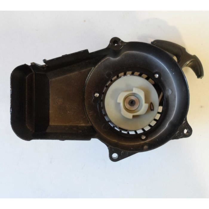 Motor de arranque para mini moto M5 em alumínio preto
