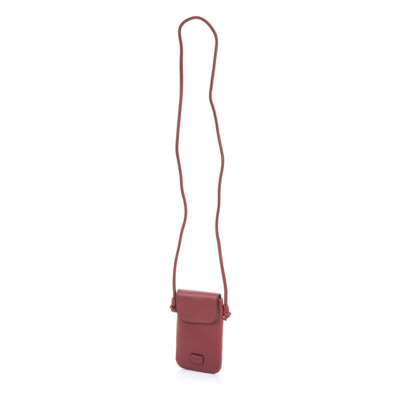 Dámská červená crossbody kabelka