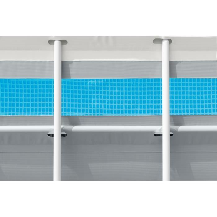 Kit de piscina tubular elevada Intex - Estructura Pris - 400 x 200 x 122 cm - Rectangular (Bomba + Accesorios) - 26770NP