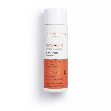 Revolution Haircare atgaivinamasis šampūnas su vitaminu C, suteikiantis blizgesio ir žvilgesio, 250 ml 250 ml