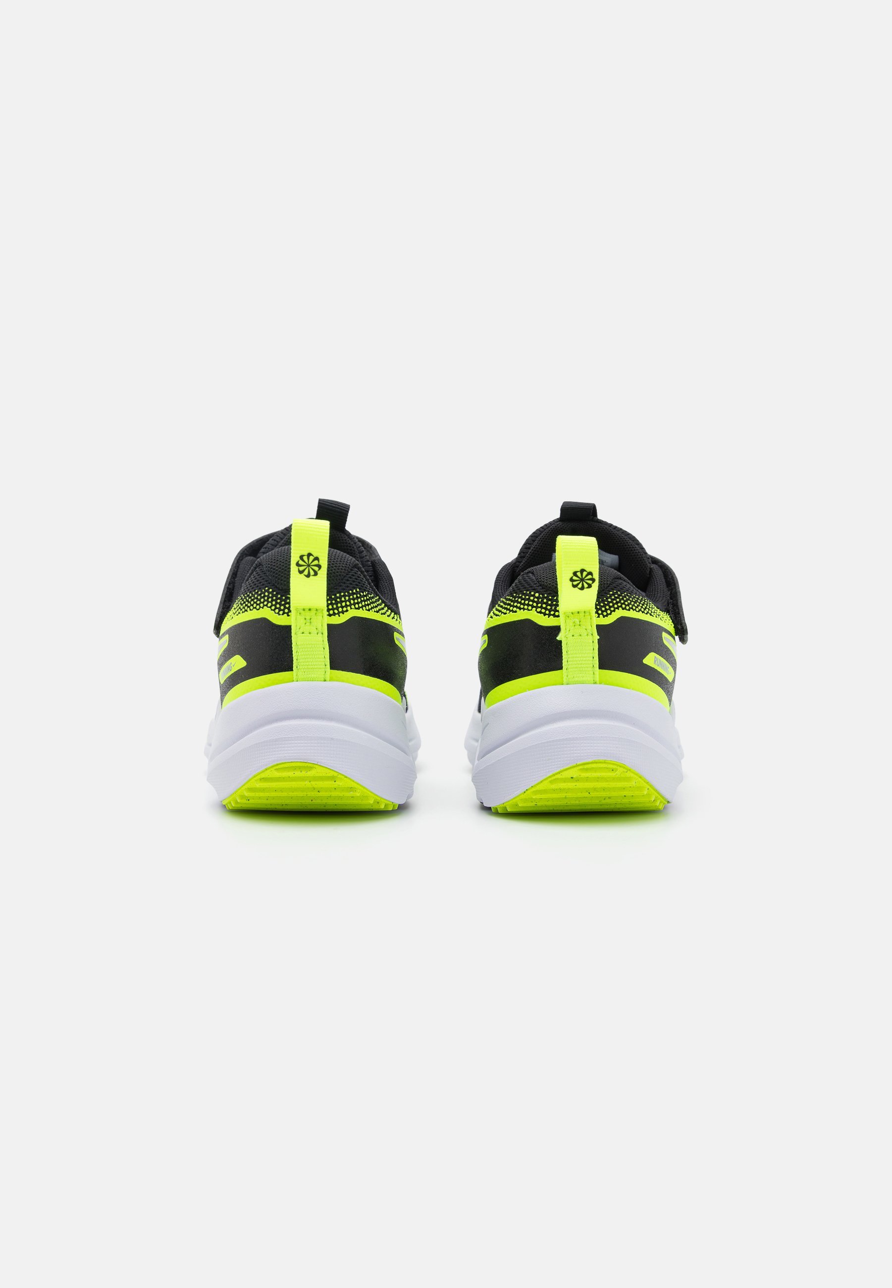 Nike Performance COSMIC RUNNER UNISEX - Straßenlaufschuhe - Schwarz/Wolfsgrau/Volt