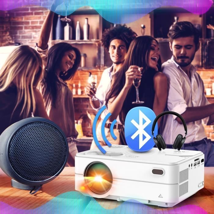 Artlii Enjoy2 Portable Bluetooth Wifi Projector Supports 1080p