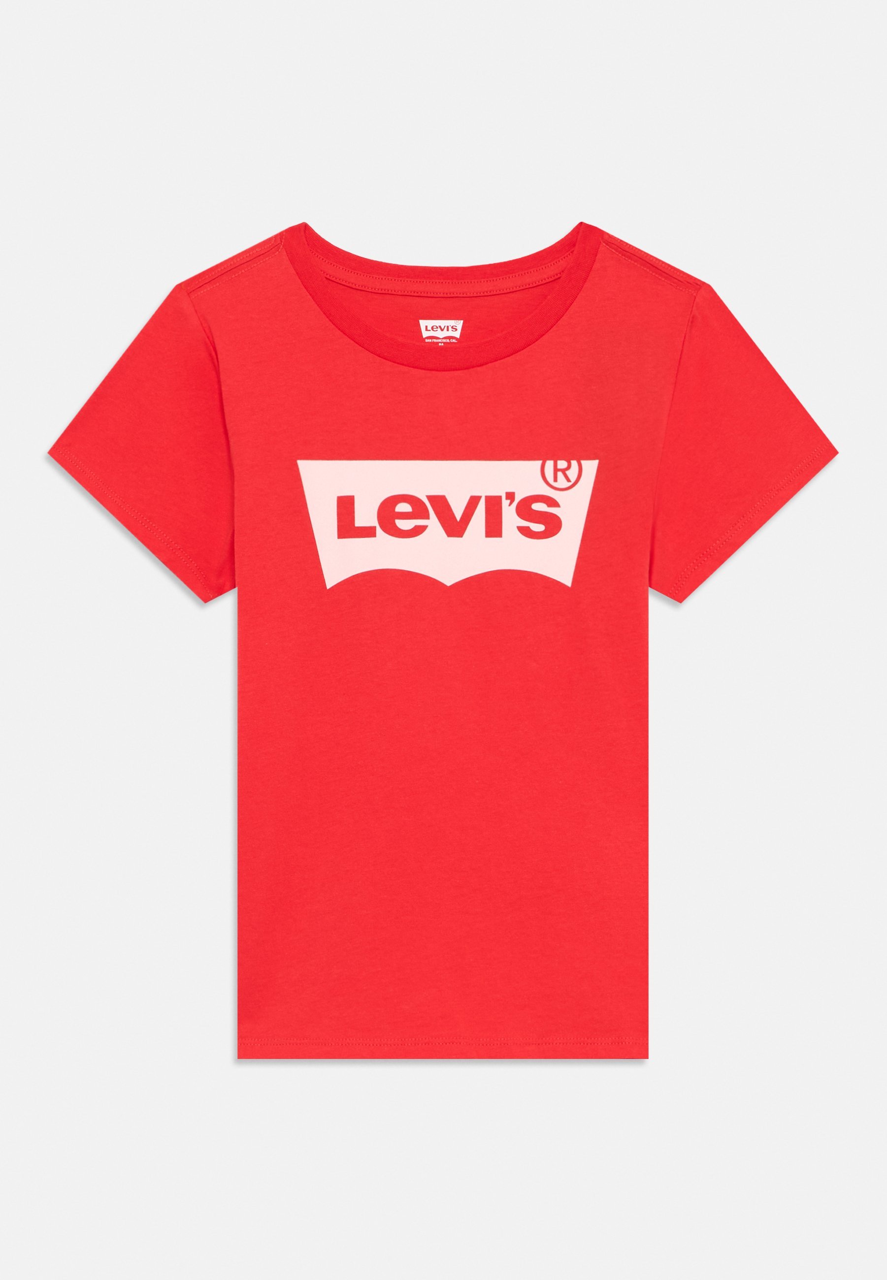 Levi's® Batwing T-shirt - T-shirt met print - papaverrood