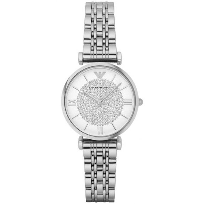 Montre - Emporio Armani - AR1925 - Acier Inoxydable - Cadran Argenté - Analogique