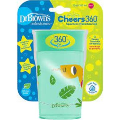 Dr. Brown's 360 šalica bez izljeva zelena 300 ml 300 ml