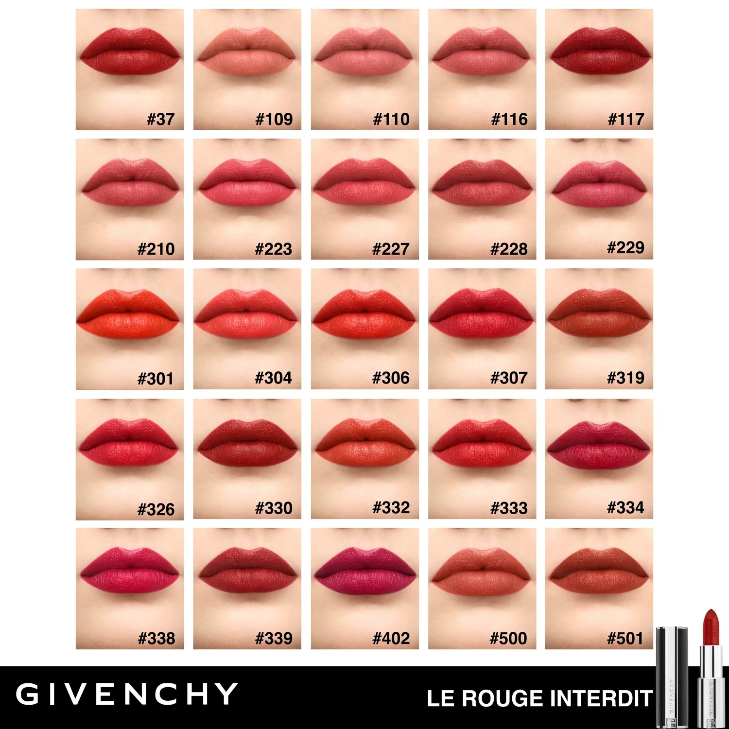 Labbra Le Rouge Interdit Intense Silk REFILL - Rossetto