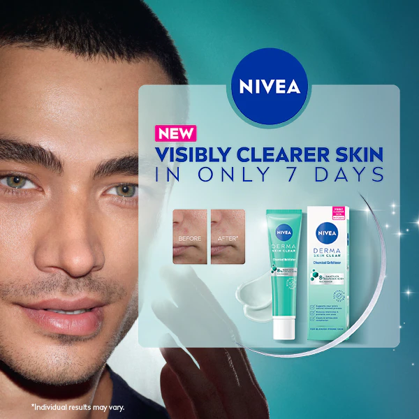 NIVEA Derma Skin Clear Kjemisk Eksfoliator 40ml