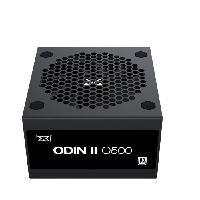 PC Power Supply - XIGMATEK - Odin II O500 - 500W - 80 Plus - Non-Modular - 120mm Fan - Black