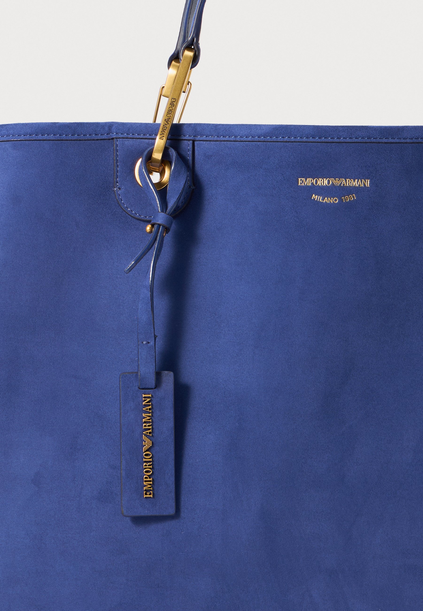 Emporio Armani SHOPPING BAG - Handtas - bluette