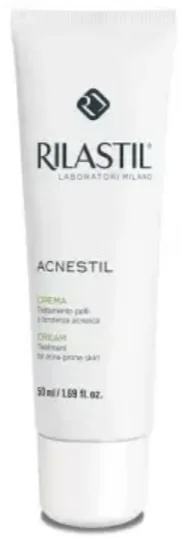 Rilastil Acnestil Active Cream 40 ml. Voor de gecombineerde of vette huid.