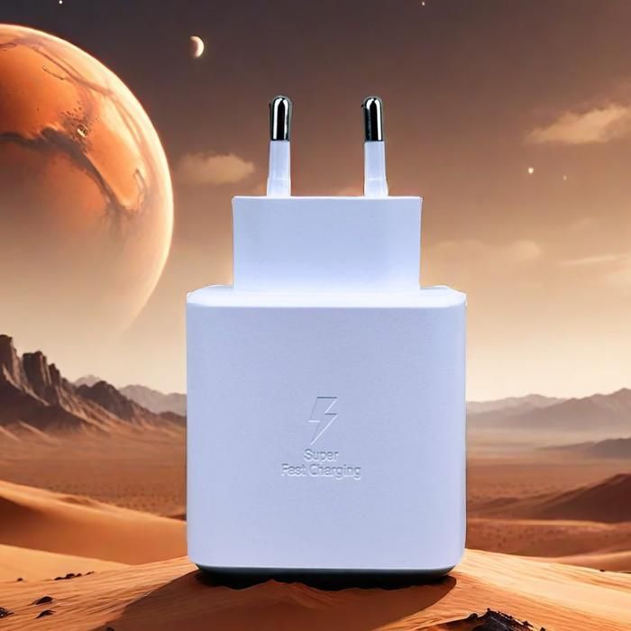 Chargeur Samsung Original 45W Super Rapide, Adaptateur Secteur USB-C Certifié UE pour Galaxy Z Flip 5/4/3, S24 S23 S22 S21
