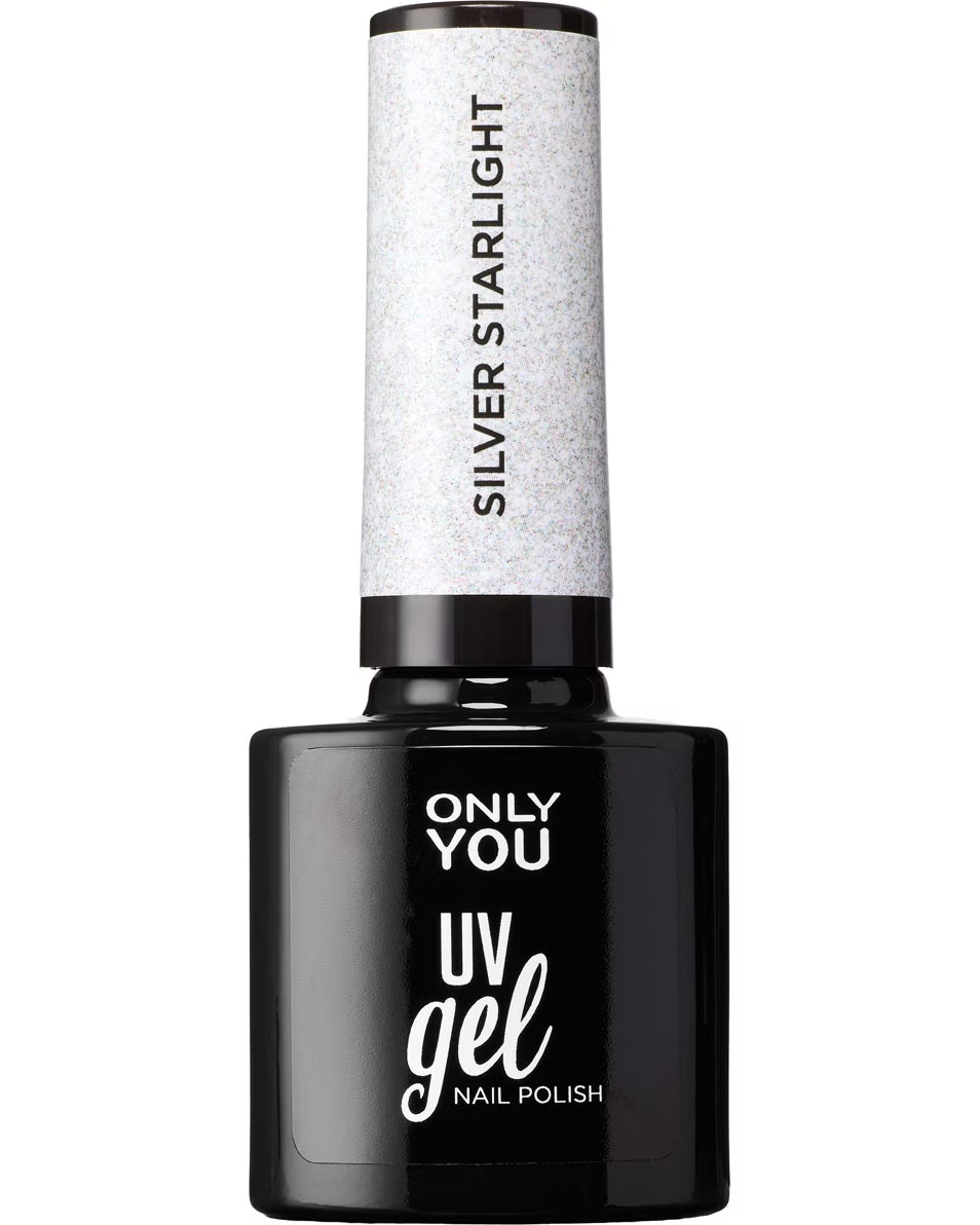 Ojă gel UV ONLY YOU din colecția de iarnă - Silver Starlight