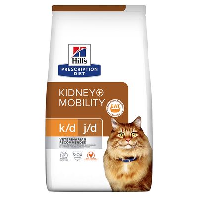 Hill's Prescription Diet Feline k/d+Mobility Kidney+Joint Care - Huhn