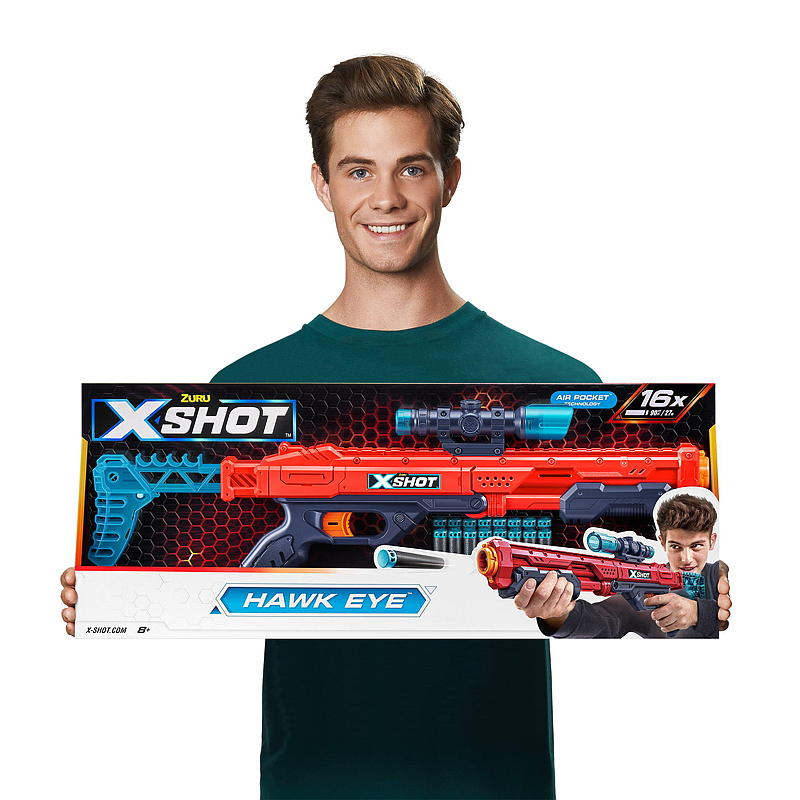 X-Shot lancerer Hawk Eye excel, X-shot