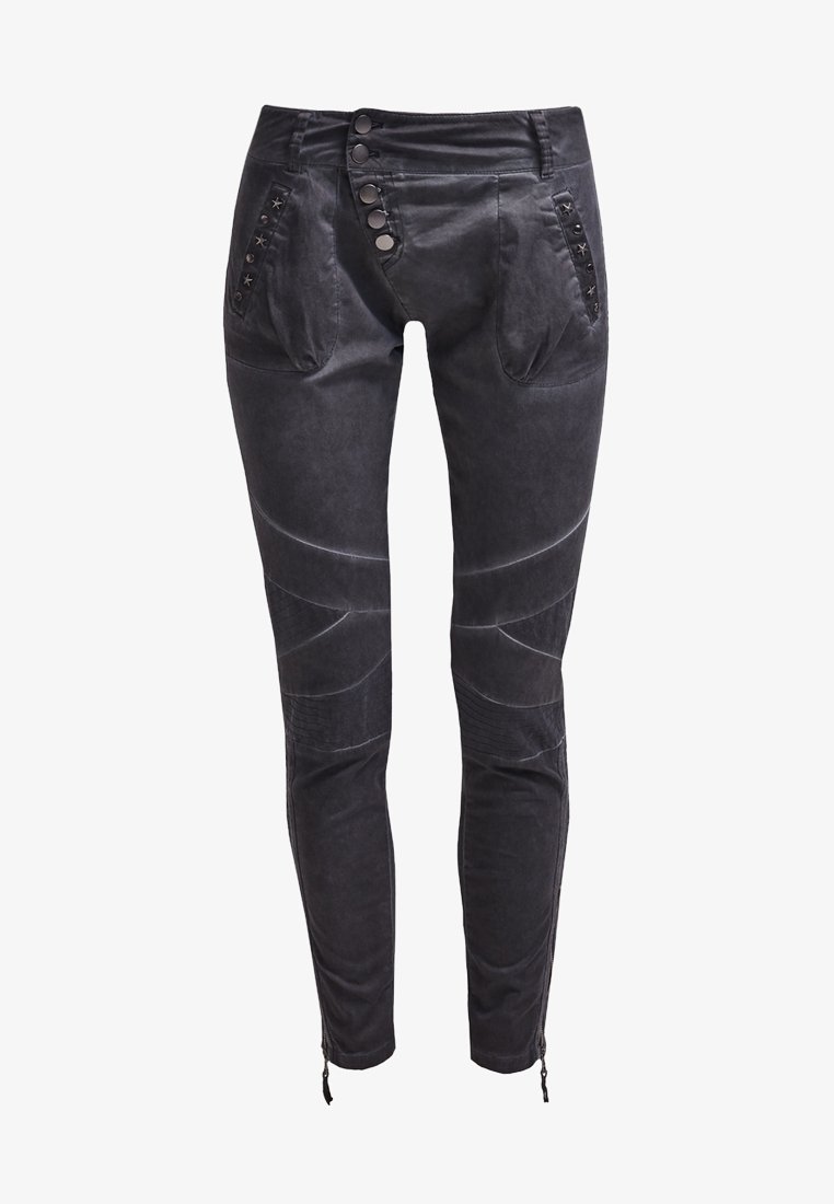 Crème broek - antraciet