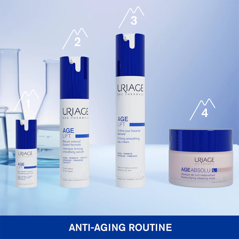 Uriage Age Lift Smoothing Eye Care: cuidado para a área dos olhos que minimiza linhas finas e define o contorno com retinol.