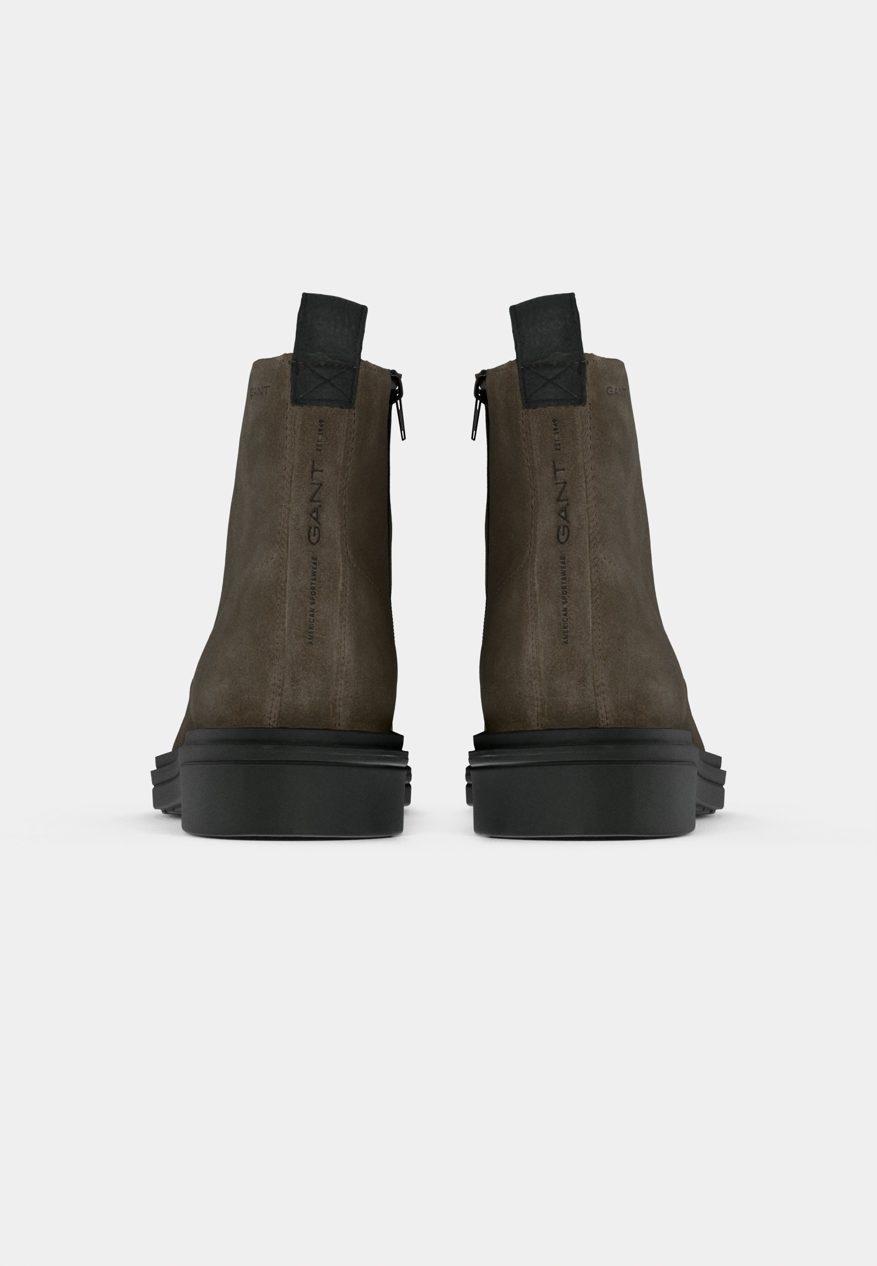 GANT BOGGAR - Bottines à lacets - gris foncé
