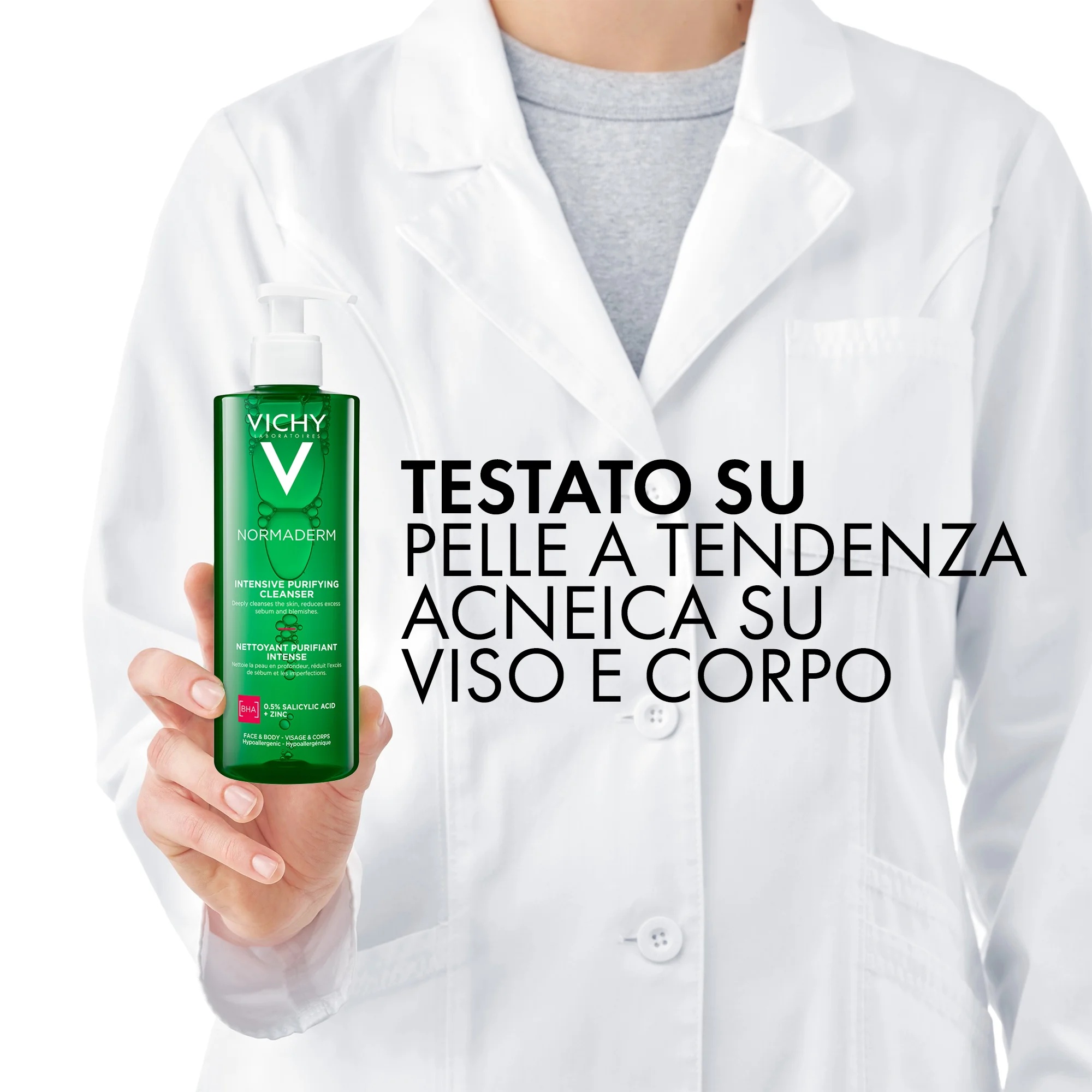 VICHY Vichy Normaderm tonic 200 ml, samentrekkend en reinigend.