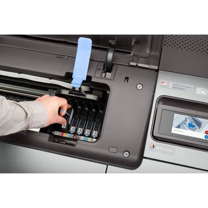 HP Designjet Imprimante DesignJet Z9+dr PostScript de 44 pouces avec cutter vertical, 2400 x 1200 DPI, A jet d'encre thermique