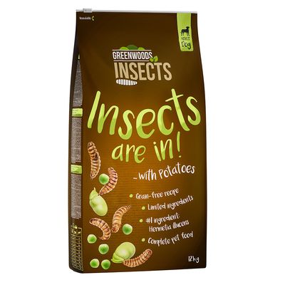 Greenwoods Insekter med poteter, erter og favabønner