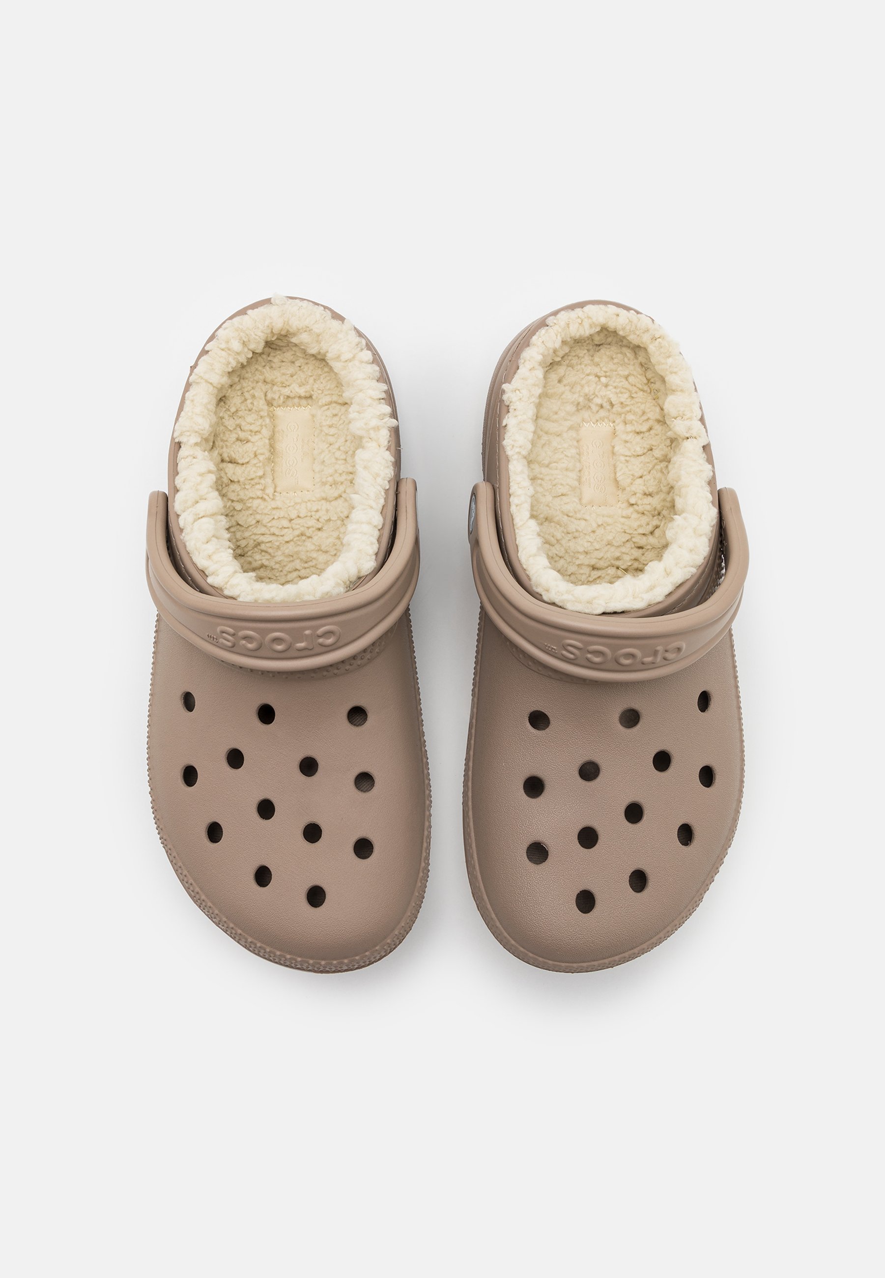 Crocs CLASSIC LINED - Klompen - paddenstoel/bot