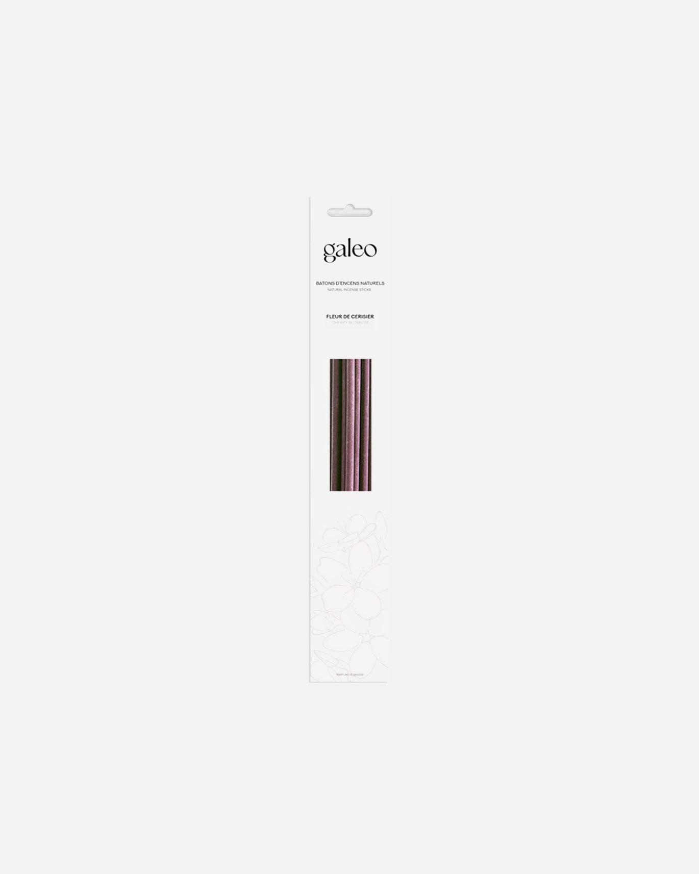 Galeo Pochette 10 bâtons encens fleur cerisier