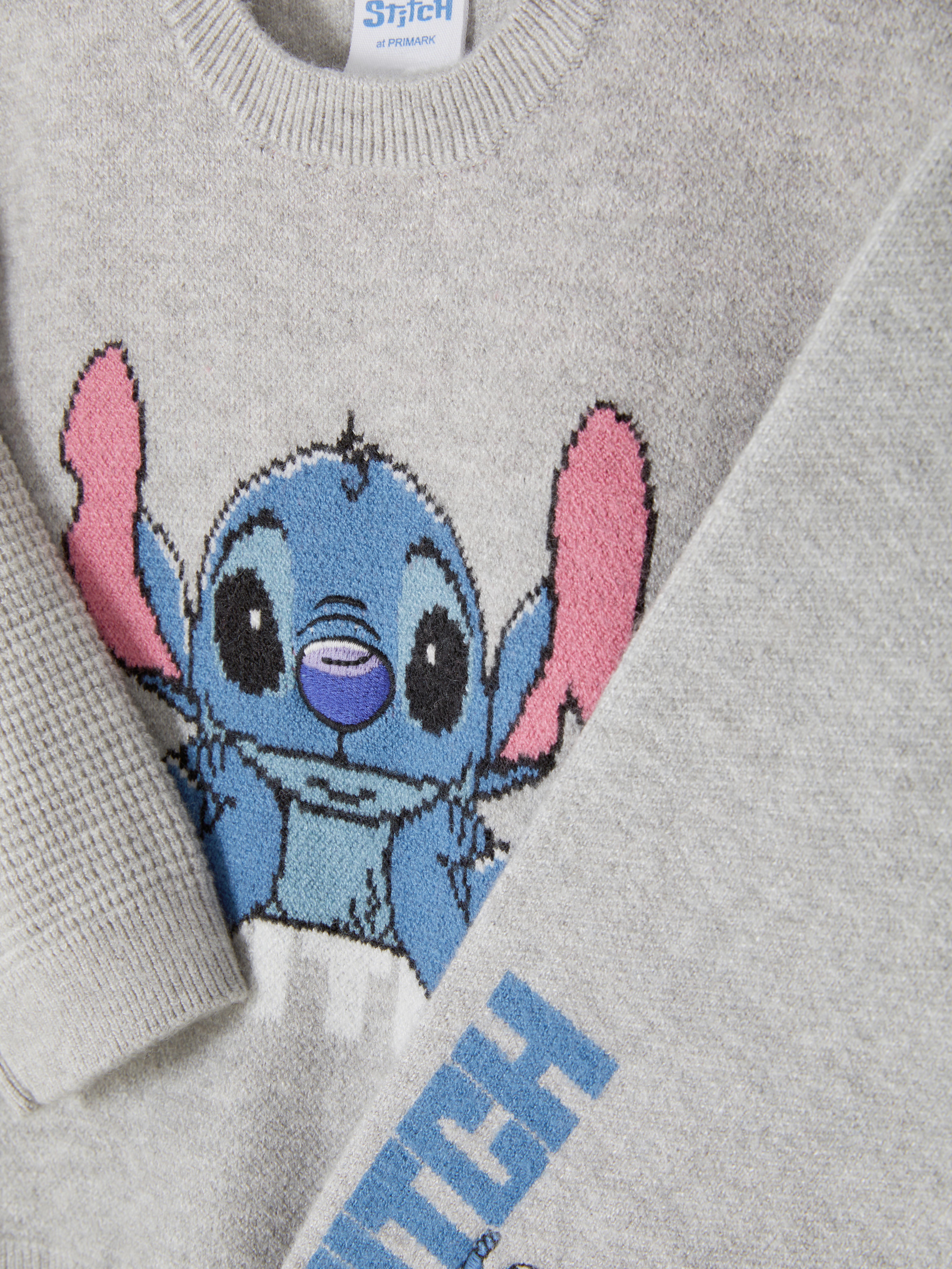 Pulover și colanți tricotați asortați Disney's Stitch Un pulover și colanți tricotați asortați cu dulcele Disney's Stitch