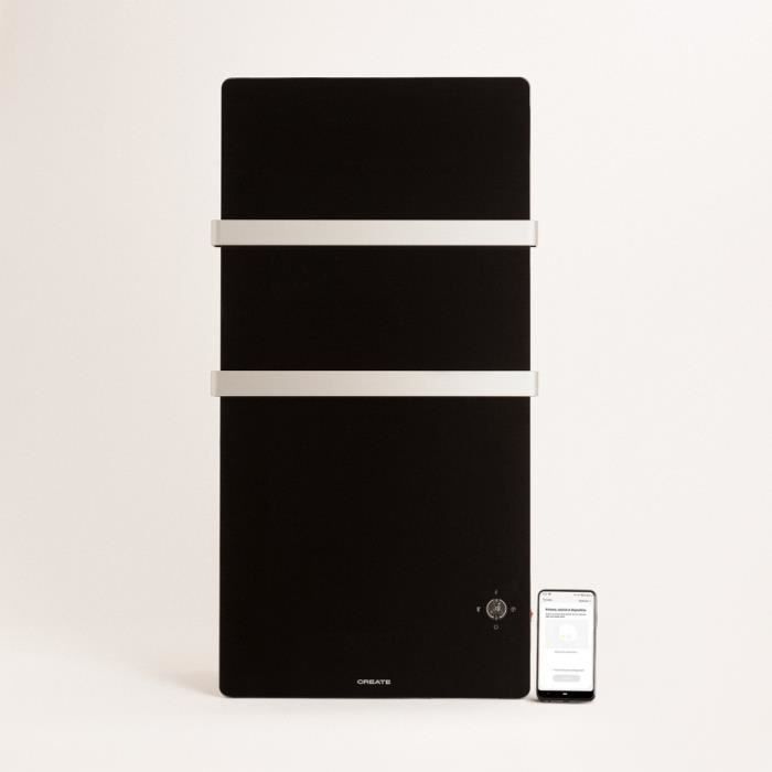 Electric towel warmer - Create - Warm Towel Crystal - Glass - Wifi - 600W