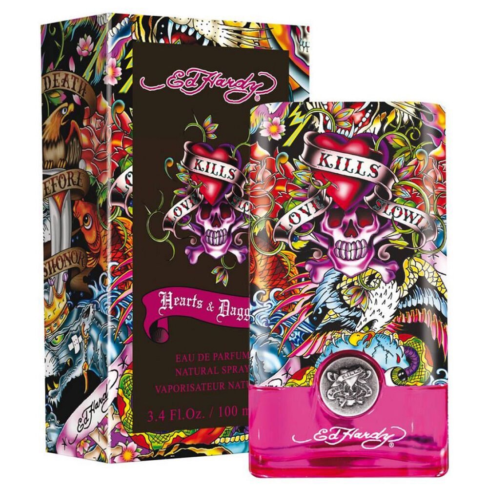 Christian Audigier Ed Hardy Hearts & Daggers naisten kuulokkeet