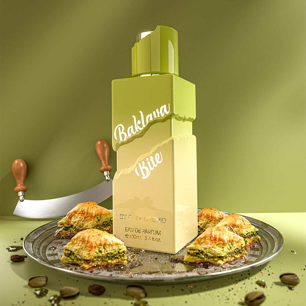 Golf-Orchideen-Baklava-Häppchen