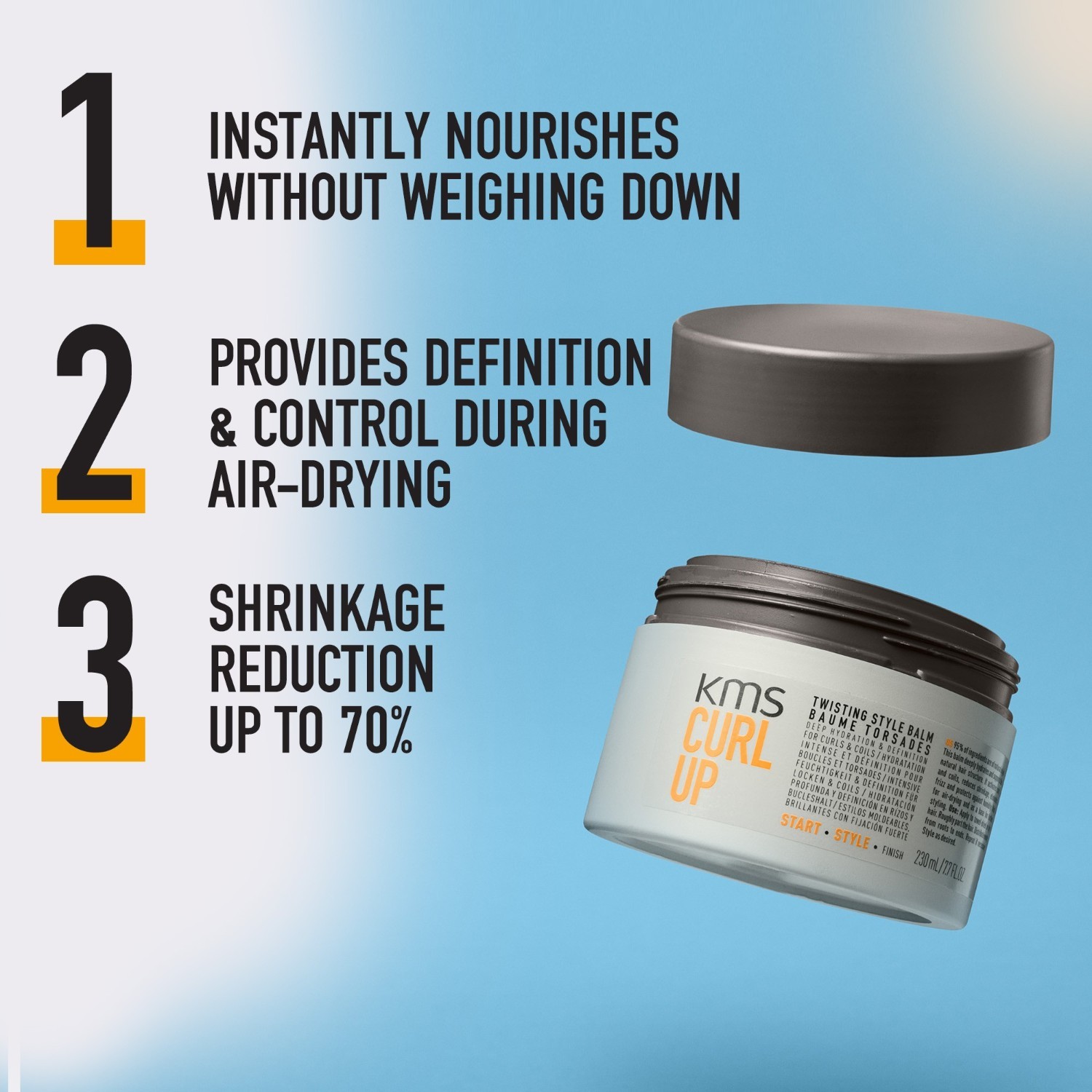 KMS Haarbalsam für Twist-Frisuren – 230 ml