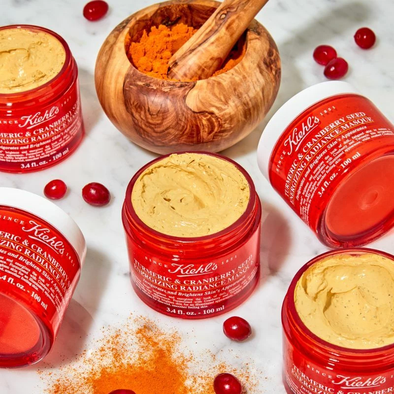 Energizirajuća maska za lice s kurkumom i sjemenkama brusnice 100 ml - Kiehl's