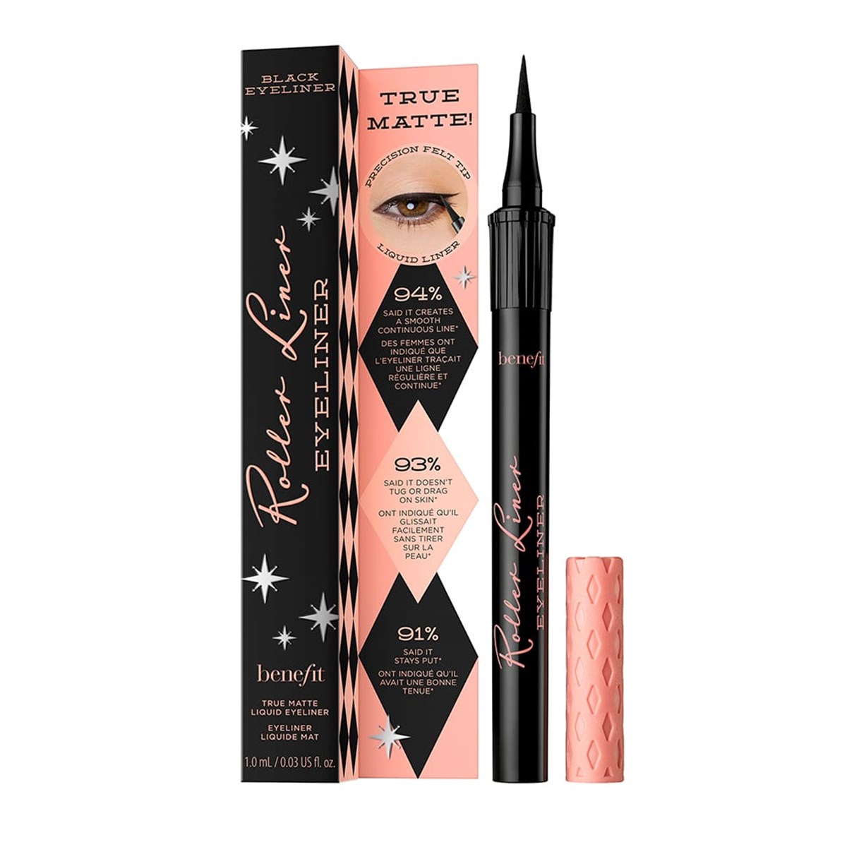 Benefit rullīšu laineris